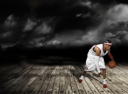 英雄联盟总决赛时间-跨越次元的对决，开拓者冲垮新疆队，莫兰特成为关键先生